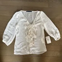 Zara basic ブラウス