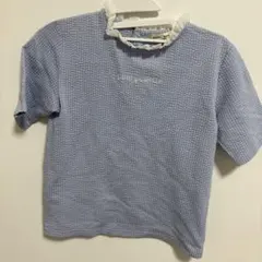 pom ponette 半袖　水色 Tシャツ　Mサイズのサムネイル
