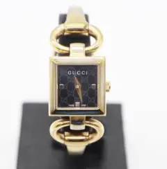 稼動】 GUCCI トルナヴォーニ 腕時計 118 レディース ダイヤモンド