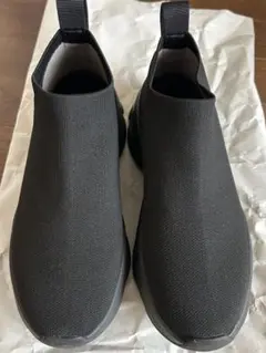 プラスダイアナ ＋diana 【撥水加工】軽量ニットソックススニーカー