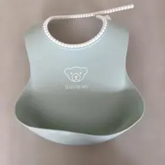 BabyBjörn ブルー　お食事エプロン　スタイ　くまさん　ベビージョルン