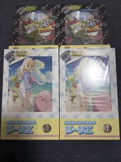 ポケモンカード コレクションファイルセット リーリエ N デッキビルド