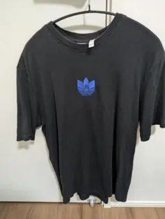 adidas Tシャツ 黒 刺繍 Mサイズ