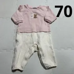 familiar ファミリア カバーオール　70サイズ