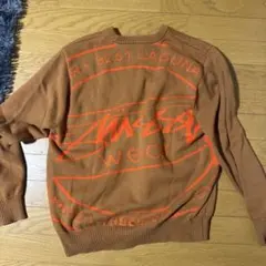 Stussy ブラウン Mサイズ トレーナー
