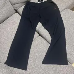NIKE DRI-FIT ジャージパンツ ブラック ピンク XL