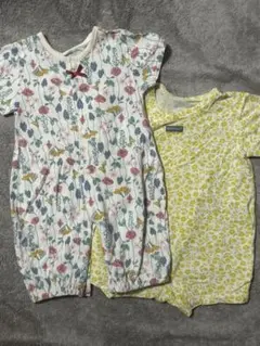 ロンパース2枚セット 50cm 60cm