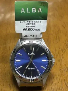 デッドストック品ALBA AQPK411 10気圧防水 VJ21-KNF0 65のサムネイル