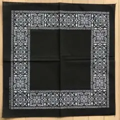 HAV-A-HANK ペイズリーバンダナ Open Center Black