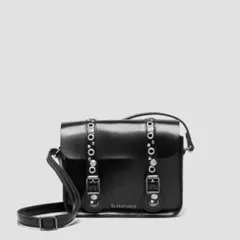 Dr. Martens ショルダーバッグ スタッズ Y2K レザー ブラック - メルカリ