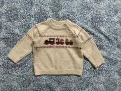 h&m ベビーニット　70 クリスマス　汽車