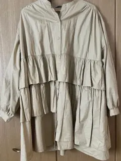 【KASTANE】　フレアワンピース　シャツ