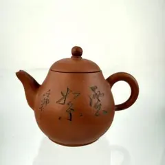 在銘 中国美術 紫泥急須 - メルカリ