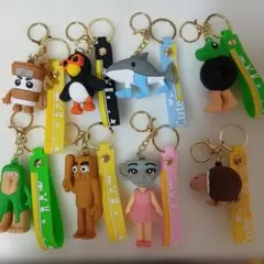 イタリアンブレインロット　トゥントゥントゥンサフール　キーホルダー8体セット