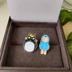 No.9あの子と神様 ２個セット ピン ピンズ ブローチ