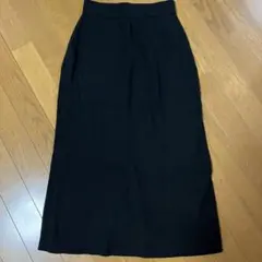 GU ブラック タイトスカート Sサイズ スリット入り