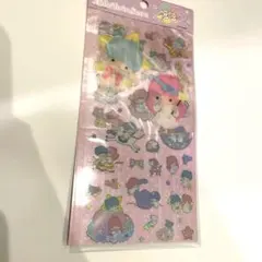 キキララ リトルツインスターズ グリッターシール キラキラ