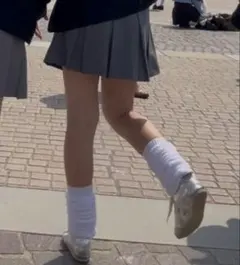 【美品】白 ルーズソックス 120cm