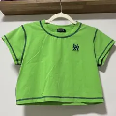 PAGEBOYLIM 半袖 Tシャツ ショート丈 グリーンのサムネイル