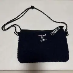 BAYFLOW ミッキー刺繍 サコッシュ ネイビー