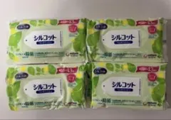 新品未開封　シルコットノンアルコールウェットティッシュ4個セットのサムネイル
