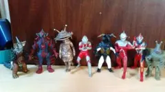 ウルトラマン　アルティメットソリッド・HDS創絶・ミニソフビ 8体 セット売り