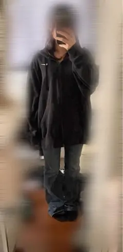 NIKEブラックパーカー