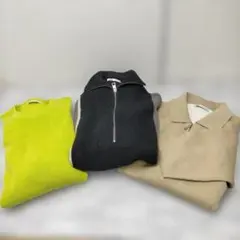 ZARA メンズ 3点セット XLサイズ 黒 ベージュ他 260219-3T