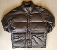 レザー　 ダウンジャケット
