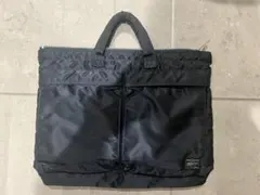HEAD PORTER タンカー ブリーフケース ネイビー色