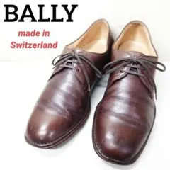 バリーBALLY◇スイス製レザーシューズ ダークブラウンオックスフォードシューズ