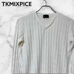 『TKMIXPICE』 ミクスパイス (M) / メンズ セーター　Vネック