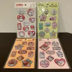 セリア　ディズニー　ウォーターシール　4枚セット　ライオンキング　ベイマックス
