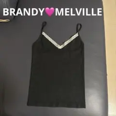 BRANDY MELVILLE ブラックキャミソール