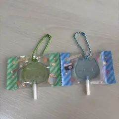 くりまんじゅう ハチワレ キーホルダー