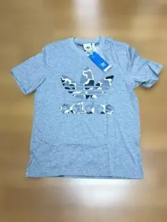 アディダス Tシャツ トレフィル メンズ Sサイズ グレー オリジナルス