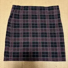 Bershka BSKGIRL チェック柄 タイトスカート Mサイズのサムネイル