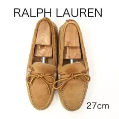 H6001-e1◾️ラルフローレン　スエードデッキシューズ箱付