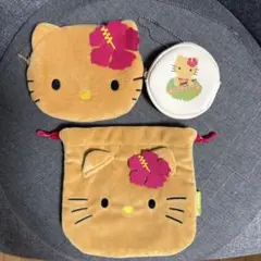 sweet 付録 日焼けハローキティ　3点セット