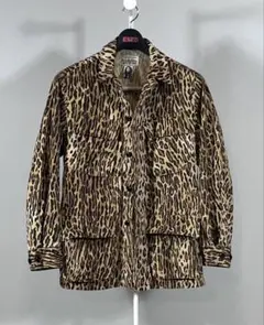 wacko maria 22SS 極美品 裏地レオパード テーラード ジャケット