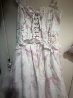 LIZLISA リボン柄ワンピース