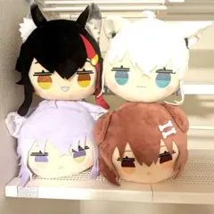 ホロライブ 寝そべりぬいぐるみ 白上フブキ 大神ミオ 猫又おかゆ 戌神ころね