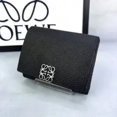 【極美品✨】LOEWE アナグラム トライフォールド ウォレット三つ折り財布