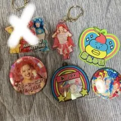 竹下パラダイス！キーホルダー 缶バッジ セットのサムネイル