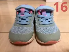 お値下げ！可愛い♡New Balance キッズスニーカー 青/ピンク