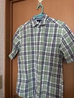 TOMMY HILFIGER 半袖チェックシャツ