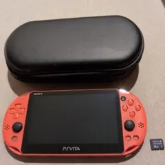 PS Vita 本体 PCH-2000 メモリ、ケース付き