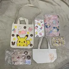 ミスタードーナツ　ポケモン　トートバッグセット