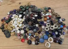 ボタン 中古　ハンドメイド　レトロ　ヴィンテージ風　アンティーク風　まとめ売り