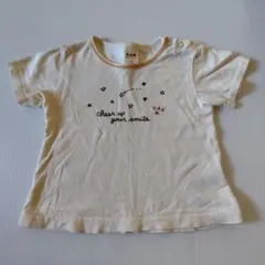 e.a.B Tシャツ 90cm ホワイト 星柄のサムネイル